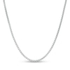 Thumbnail Image 1 of 2.4mm Round Box Chain Necklace in 14K White Gold - 20"