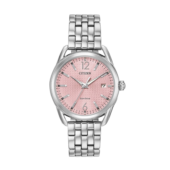 Ladies' Drive from Citizen Eco-Drive® LTR Watch with Pink Dial (Model: FE6080-71X)