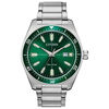 Thumbnail Image 1 of Men's Citizen Eco-Drive® Brycen Watch with Green Dial (Model: AW1598-70X)