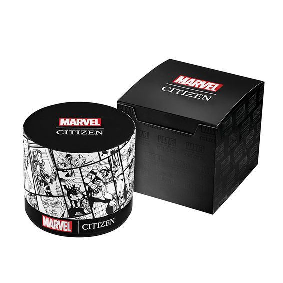 citizen eco drive spider man watch