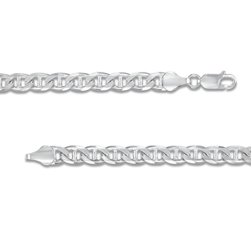 Main Image 3 of 5.7mm Mariner Chain Necklace in Solid Sterling Silver  - 22"