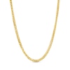 Thumbnail Image 1 of Men's 1.25mm Diamond-Cut Wheat Chain Necklace in Solid 14K Gold - 18"