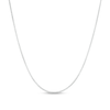 Thumbnail Image 1 of Men's 1.25mm Diamond-Cut Wheat Chain Necklace in Solid 14K White Gold - 18"