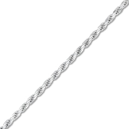 2.2mm Rope Chain Bracelet in Solid Sterling Silver  - 8.5&quot;