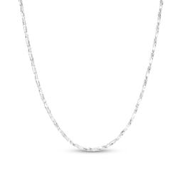 Men's 2.0mm Twisted Chain Necklace in Solid Sterling Silver  - 20"