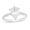 Thumbnail Image 0 of 1-1/2 CT. Certified Pear-Shaped Diamond Solitaire Engagement Ring in 14K White Gold (I/I1)