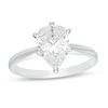 Thumbnail Image 1 of 1-1/2 CT. Certified Pear-Shaped Diamond Solitaire Engagement Ring in 14K White Gold (I/I1)