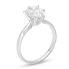 Thumbnail Image 2 of 1-1/2 CT. Certified Pear-Shaped Diamond Solitaire Engagement Ring in 14K White Gold (I/I1)