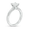Thumbnail Image 3 of 1-1/8 CT. T.W. Certified Princess-Cut Diamond Solitaire Engagement Ring in 14K White Gold (I/I2)