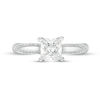 Thumbnail Image 4 of 1-1/8 CT. T.W. Certified Princess-Cut Diamond Solitaire Engagement Ring in 14K White Gold (I/I2)