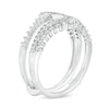 Thumbnail Image 2 of 3/4 CT. T.W. Diamond Chevron Solitaire Enhancer in 14K White Gold