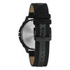 Thumbnail Image 1 of Men's Caravelle by Bulova Black IP Strap Watch with Black Dial (Model: 45B155)