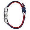 Thumbnail Image 3 of Men's Bulova Marine Star Automatic Strap Watch with Silver-Tone Skeleton Dial (Model: 98A225)