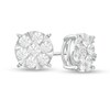 Thumbnail Image 1 of 2 CT. T.W. Composite Diamond Stud Earrings in 10K White Gold