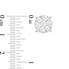 Thumbnail Image 2 of 2 CT. T.W. Composite Diamond Stud Earrings in 10K White Gold
