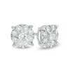 Thumbnail Image 1 of 1/2 CT. T.W. Multi-Diamond Frame Stud Earrings in 10K White Gold