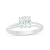 Thumbnail Image 1 of 1 CT. Certified Diamond Solitaire Engagement Ring in 14K White Gold (I/SI2)