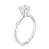Thumbnail Image 1 of 1 CT. Certified Diamond Solitaire Engagement Ring in 14K White Gold (I/SI2)