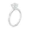 Thumbnail Image 2 of 1 CT. Certified Diamond Solitaire Engagement Ring in 14K White Gold (I/SI2)