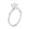 Thumbnail Image 2 of 1/2 CT. Certified Princess-Cut Diamond Solitaire Engagement Ring in 18K White Gold (I/SI2)