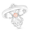 Thumbnail Image 2 of Adrianna Papell 1/2 CT. T.W. Diamond Art Deco Ring in 10K Two-Tone Gold