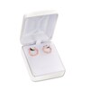 2.0 x 14.0mm Tube Hoop Earrings in 14K Rose Gold