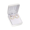 Thumbnail Image 2 of 20.0mm Ribbed Hoop Earrings in 14K Gold