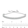 Thumbnail Image 2 of 1 CT. T.W. Diamond Tennis Bolo Bracelet in 10K White Gold - 9.5&quot;