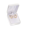 Thumbnail Image 1 of 16.0 x 20.0mm Double Row Oval Tube Hoop Earrings in 14K Gold