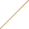 Thumbnail Image 1 of 2.0mm Diamond-Cut Rope Chain Anklet in Hollow 10K Gold - 10"