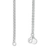 Thumbnail Image 2 of EFFY™ Collection Men's Rectangle Malachite Reptile Frame Pendant in Sterling Silver and 14K Gold