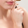 Thumbnail Image 2 of 1/10 CT. T.W. Diamond Double Arrow Split Shank Ring in 10K Gold