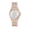 Thumbnail Image 1 of Ladies' Bulova Phantom Crystal Accent Rose-Tone IP Watch with Silver-Tone Dial (Model: 98L268)