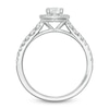 Thumbnail Image 3 of Zales Private Collection 1 CT. T.W. Certified Colorless Diamond Frame Engagement Ring in 14K White Gold (F/I1)