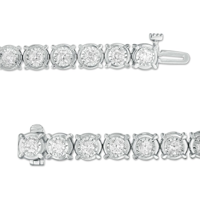 Main Image 2 of 5 CT. T.W. Diamond Tennis Bracelet in 10K White Gold