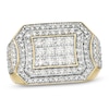 Thumbnail Image 1 of 2 CT. T.W. Composite Diamond Rectangular Frame Ring in 10K Gold