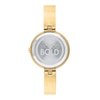 Thumbnail Image 4 of Ladies' Movado Bold®Crystal Gold-Tone Bangle Watch with Transparent Mother-of Pearl Dial (Model: 3600627)