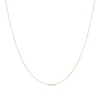 Thumbnail Image 1 of Made in Italy 1.0mm Adjustable Singapore Chain Necklace in 14K Gold - 22"