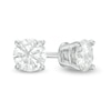 Thumbnail Image 0 of 1/2 CT. T.W. Diamond Solitaire Stud Earrings in 10K White Gold