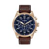 Thumbnail Image 1 of Men's Citizen Eco-Drive® Avion Chronograph Gold-Tone Strap Watch with Blue Dial  (Model: CA4213-18L)