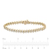 Thumbnail Image 4 of 1 CT. T.W. Diamond "S" Tennis Bracelet in 10K Gold