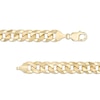 Thumbnail Image 3 of Men's 12.2mm Curb Chain Necklace in Solid 10K Gold - 26"