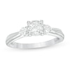 Thumbnail Image 0 of 1/2 CT. T.W. Diamond Past Present Future® Engagement Ring in 10K White Gold