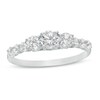 Thumbnail Image 0 of 1 CT. T.W. Diamond Past Present Future® Engagement Ring in 14K White Gold