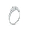 Thumbnail Image 3 of 1 CT. T.W. Diamond Past Present Future® Engagement Ring in 14K White Gold