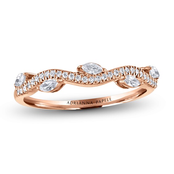 rose gold adrianna papell