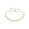 Thumbnail Image 1 of Curb Link Bolo Bracelet in 10K Gold - 9.25"