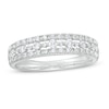 Thumbnail Image 0 of 3/8 CT. T.W. Diamond Double Row Band in 14K White Gold