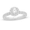 Thumbnail Image 0 of Vera Wang Love Collection 1 CT. T.W. Diamond Frame Engagement Ring in 14K White Gold