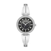Thumbnail Image 2 of Ladies' Bulova Crystal Accent Bangle Watch with Black Mother-of-Pearl Dial and Circle Necklace Box Set (Model: 96X152)
